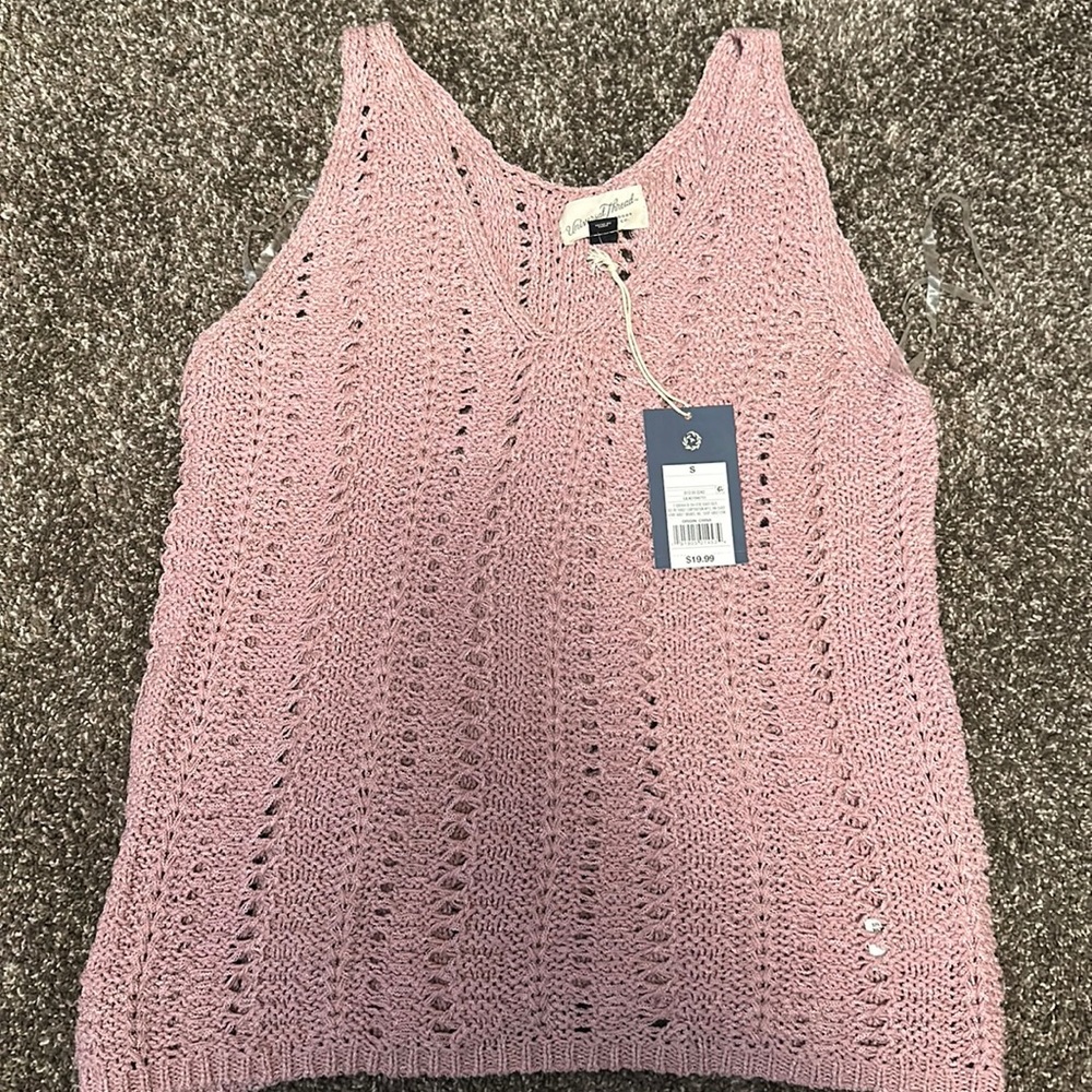 Universal thread sweater tank top